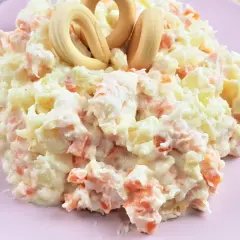 Receta auténtica de ensaladilla de gambas gaditana que encanta