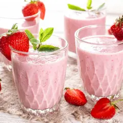 Cómo hacer batido de fresa delicioso y saludable en minutos