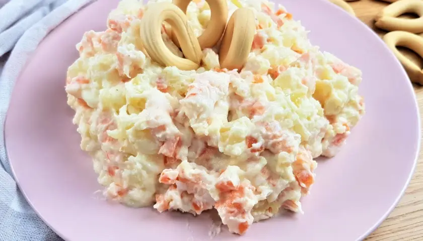 Receta auténtica de ensaladilla de gambas gaditana que encanta