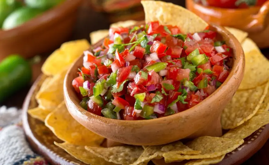 Receta pico de gallo para nachos que realza su sabor y frescura