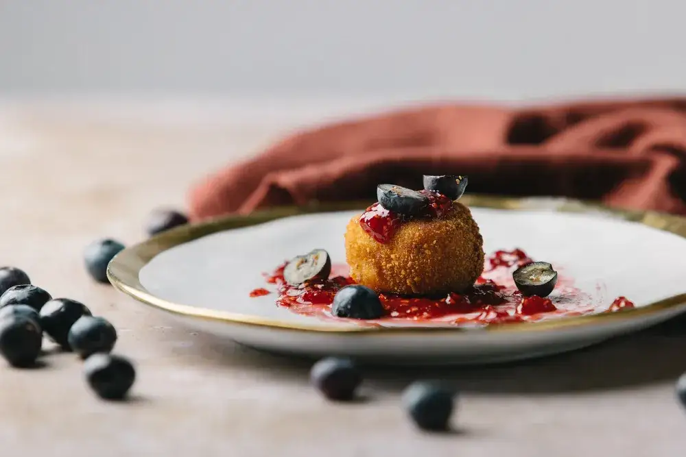 Zdjęcie Temperatura del aceite para freír croquetas sin congelar de forma perfecta